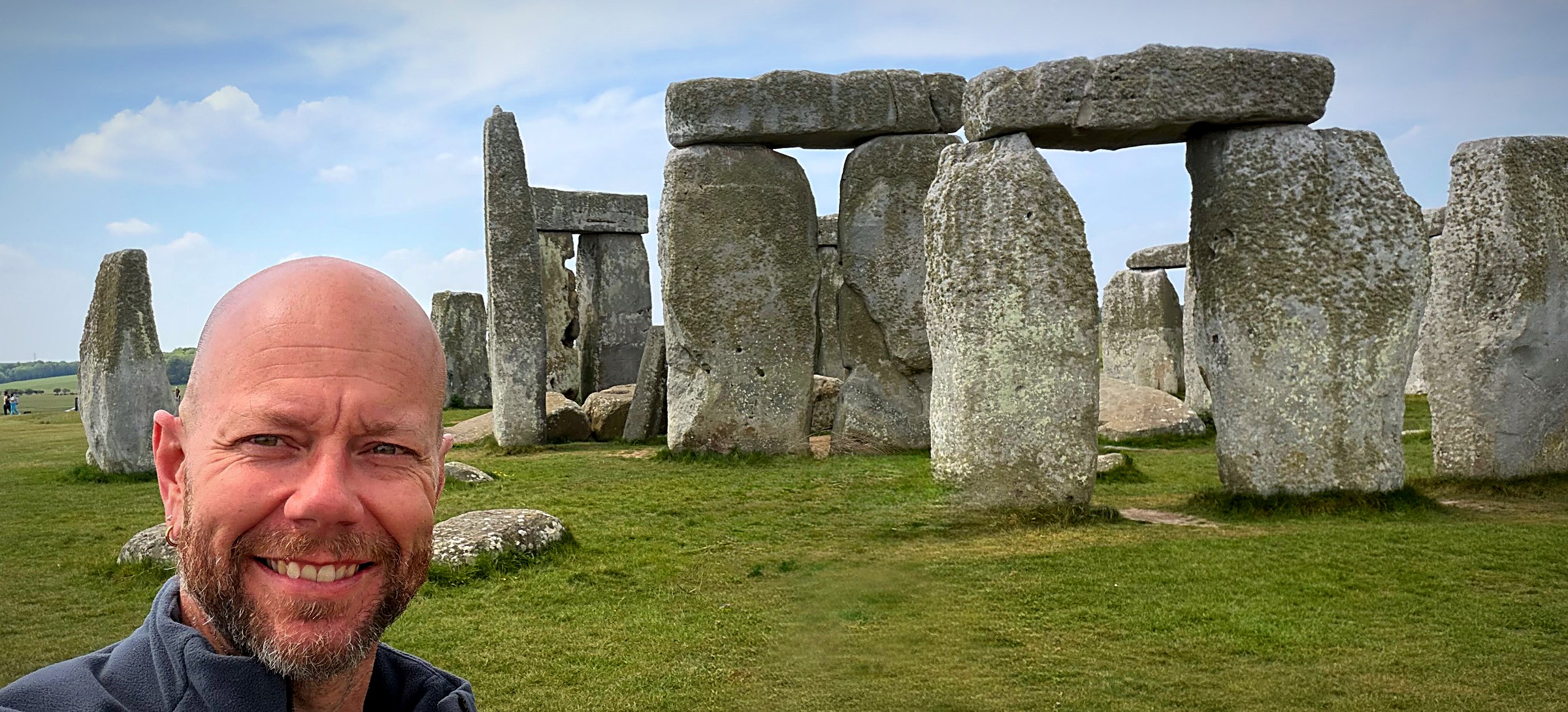 Steven Hawken at Stonehenge